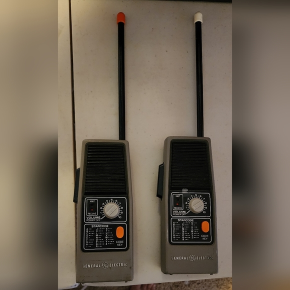 Vintage Ranger Transceiver Walkie Talkie Set With Moris code - Retro